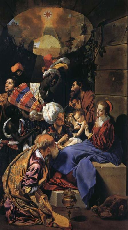 Maino, Juan Bautista del Adoration of the Magi oil painting image